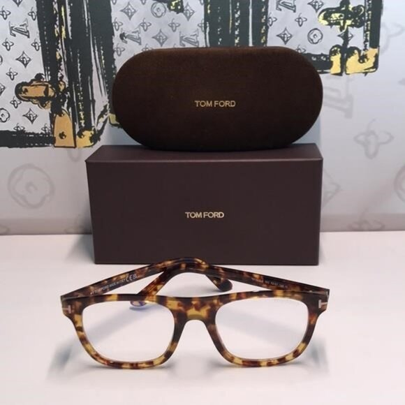 New Authentic Tom Ford Tortoise Shell Glasses TF5939-B 053 - Picture 9 of 10